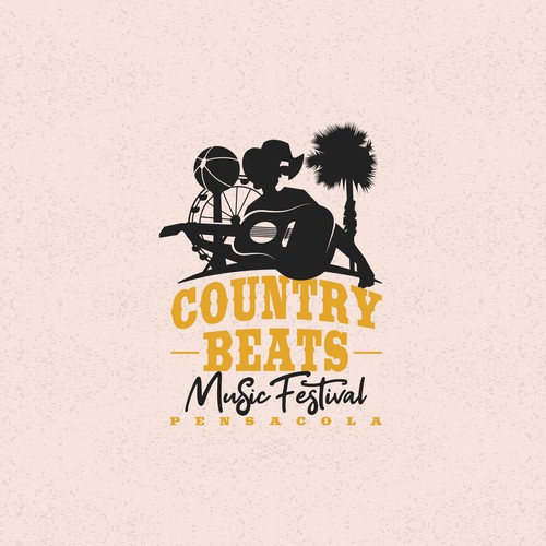 Iconic logo for iconic event for country music festivals in Florida Design by Jose MNN