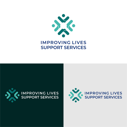 I want a logo that signifies inclusivity, improvement, and community help Design by nisae