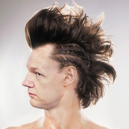 Design the next great hair style for Julian Assange (Wikileaks) Design by Jonathan Paljor