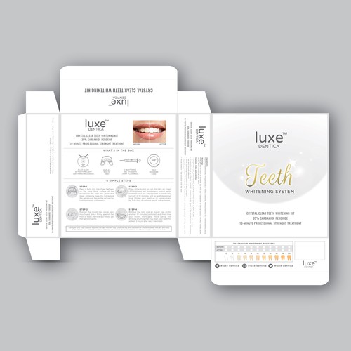 Teeth whitening packaging Design by emmafoo