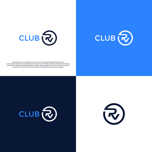 Simple & Beachy logo for CLUB RV Design by muhammad_