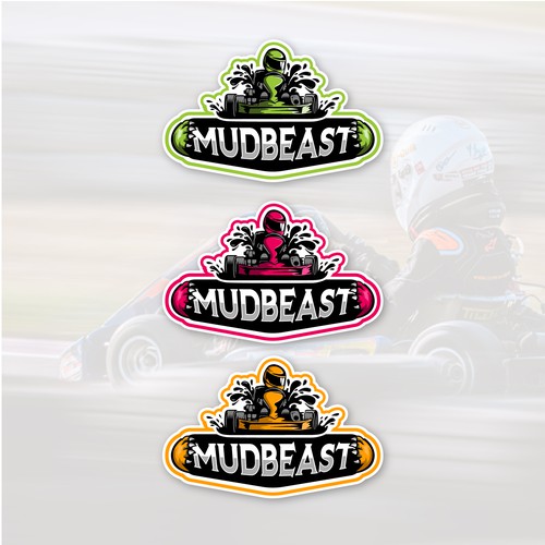 Design di Mud Beast!  Logo needed for a new line of off-road Go-Karts for kids di Brainbox Studio