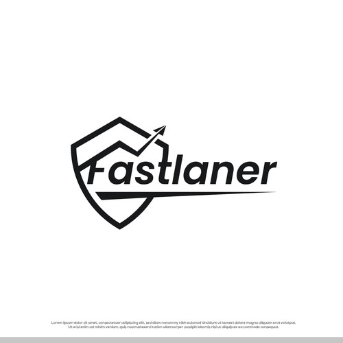 Logo + Brand for Fastlaner™ Design by sriredjeki