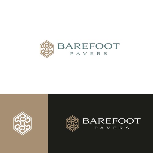 Barefoot Pavers Elite Design Challenge: Craft the Logo for the Future of Outdoor Luxury! Design by Gorafix_Sun