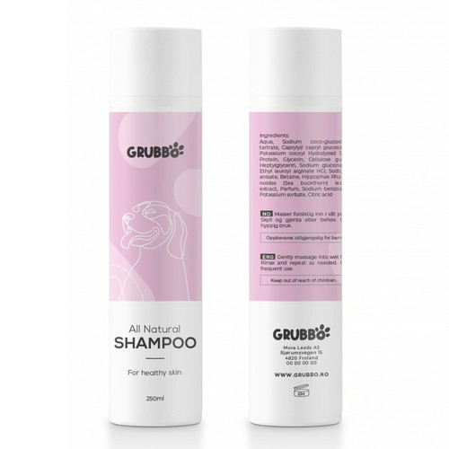 Design label for dog shampoo Design von intanamir