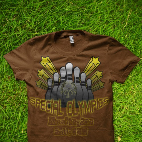 Special Olympics Fall Bowling Shirt Tshirt contest