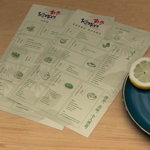 Designs | Design a 2 sided restaurant menu | Menu contest