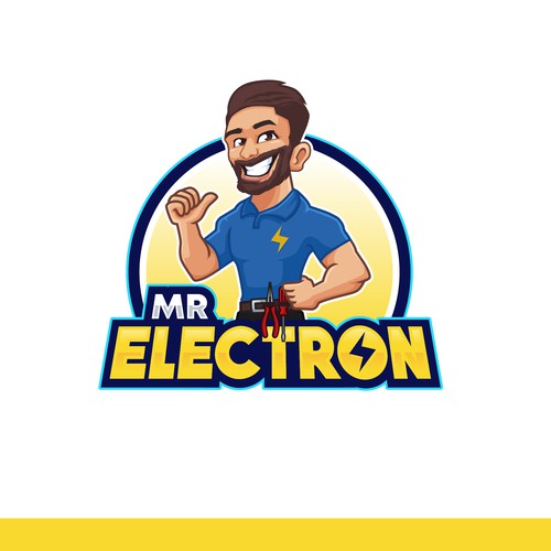 Design a logo for MR ELECTRON the electrical specialist Design by Gr8 ART