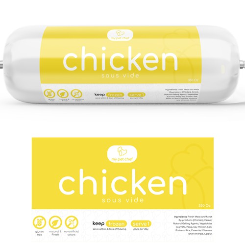 Design Premium Fresh Dog Food por Hiraa!