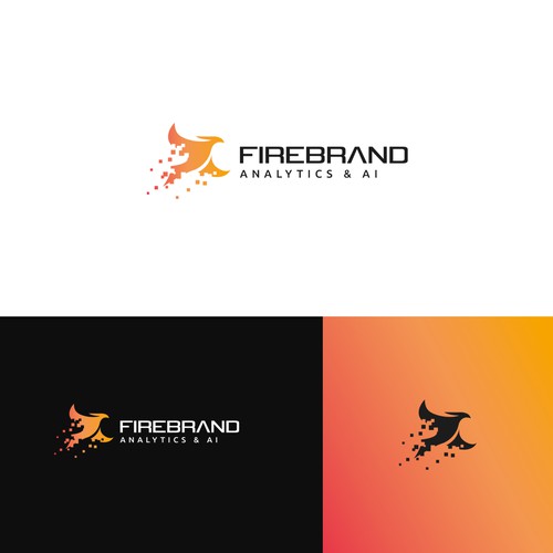 Firebrand - an innovative new tech consultancy Design by Jose MNN