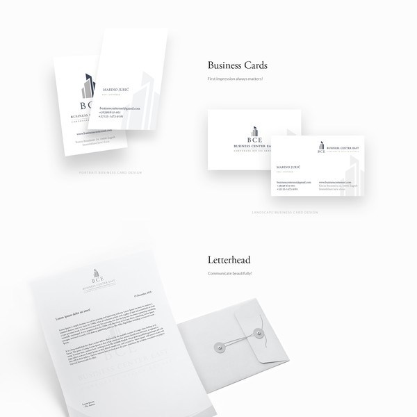Logo, branding, identity and web design for commercial building fund