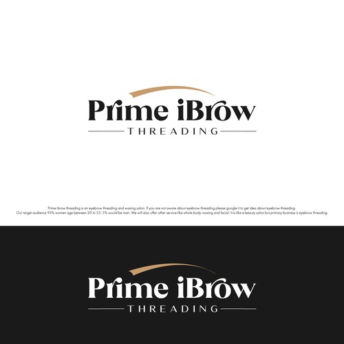 We need Modern, Attractive and Beautiful logo for Eyebrow Threading Salon Design by San Holo