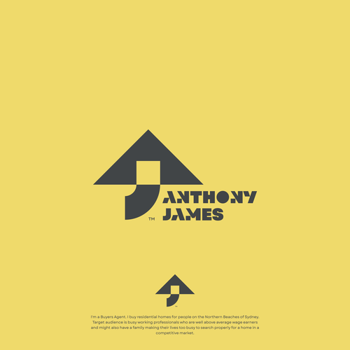 Create a modern/minimalist architect inspired logo and brand book for my buyers agent business Diseño de brandsformed®