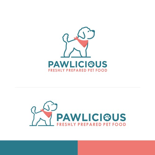 Logo for fresh dog food company in UAE Design by Ipastva