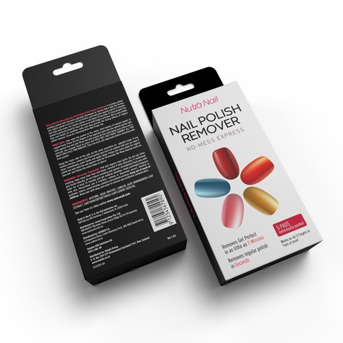 Nutra Nail Gel Remover Design by sougatacreative