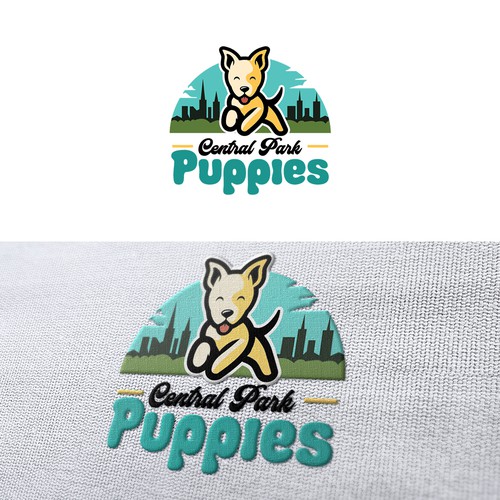 Design a heartfelt, modern logo for a brand that brings families and puppies together. Design by Arif Huda Ir