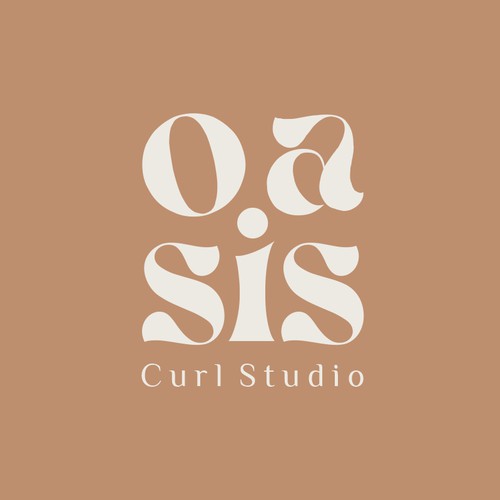 A logo for a curl studio that supports woman in feeling confident in their natural texture Design by perféctroll