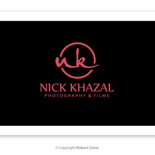 Photographer needs a new logo - Nick Khazal Photography and Films Design réalisé par RCorse.