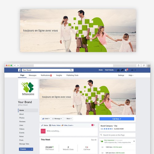 Facebook cover contest entry by posspoint