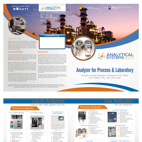 Create engaging product brochure that showcases our oil & gas products Design by Prima Nur Isditira