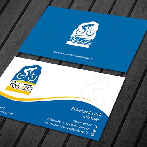 **modern Bike-store needs Business-Cards** Design by deviserpark