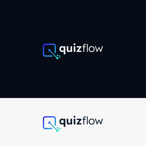 We need a powerful logo design for our AI Quiz Flow SaaS Design by Haritzu