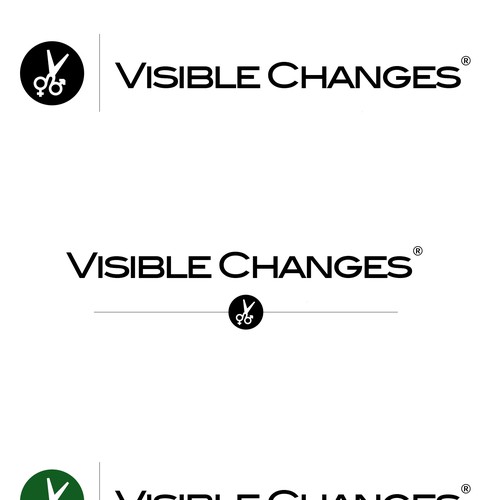 Create a new logo for Visible Changes Hair Salons Réalisé par serieseight