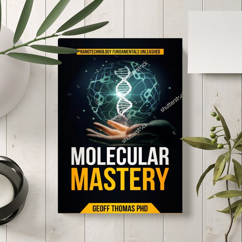 Create an eye-catching design for a first time author on the topic of nanotechnology. Design por 99_Graphic