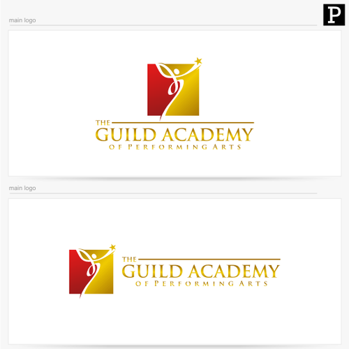 Create the next logo for The Guild Academy of Performing Arts Réalisé par putracetol