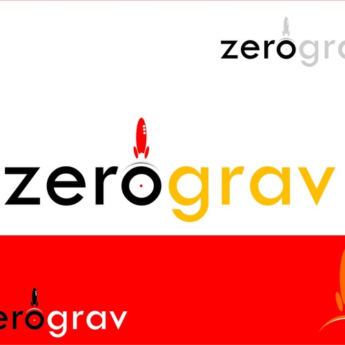 Nice, friendly logo for Zero Grav Design réalisé par etev12