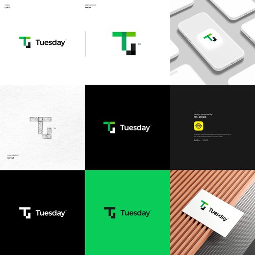 Design a logo for "Tuesday" Design by FF3 ˢᵗᵘᵈⁱᵒ