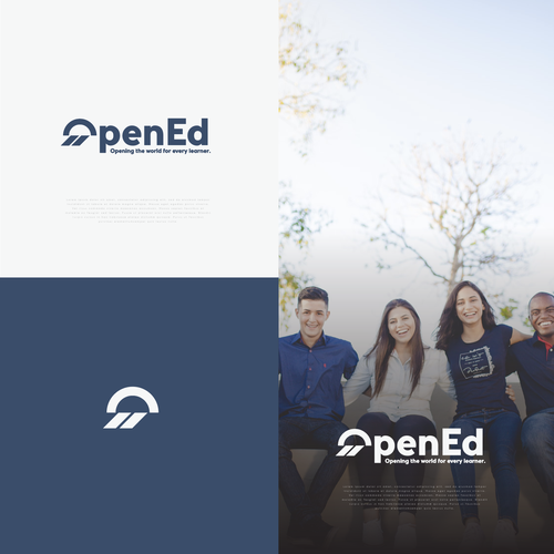 Design a timeless logo for the future of education. The world has changed. The future is open. Design by Michael San Diego CA