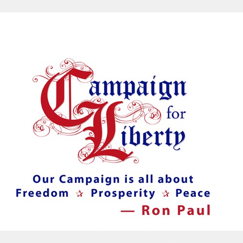 Campaign for Liberty Merchandise Design by ronftw