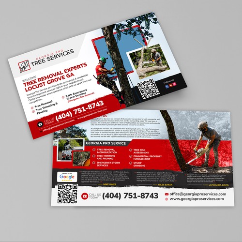 Branding for a Tree Removal Service Diseño de 123Graphics