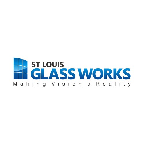 Need clean professional logo for st louis glass works Logo