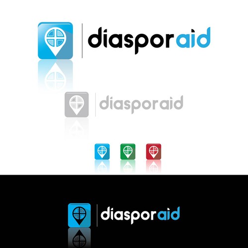 Design a powerful logo for diasporaid, an impact-oriented network/platform for expats Design by JosephA