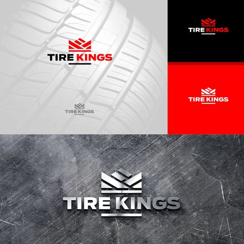 Tire Kings needs a logo!  Yes, we sell tires. Design by antdesain™