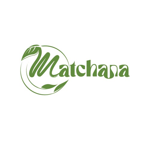 Looking for a Standout Brand Starter Pack to Attract Premium Matcha Enthusiasts for 'Matchana' Design by Tanny Dew ❤︎