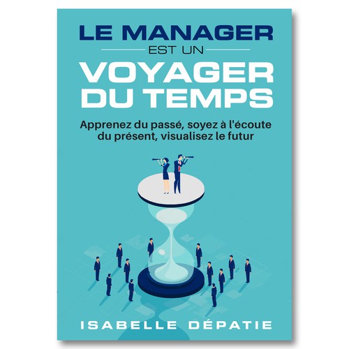 Cover for a French book about management - Fun work ! :) Réalisé par Colibrian