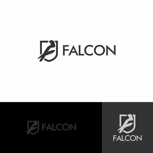 Falcon Sports Apparel logo Diseño de AD's_Idea