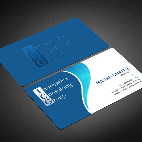 Design di ICG Business Cards di Brandmaker artist