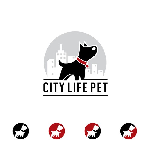 "City Life Pet" brand logo for a dog line Design by Bossall691