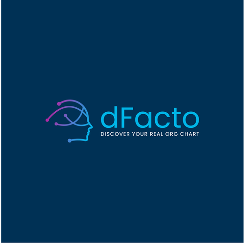 Create logo/website for badass de facto org chart startup! Design by coi