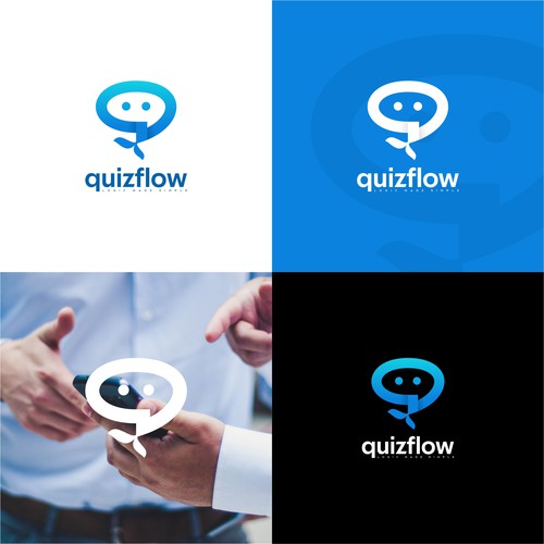 We need a powerful logo design for our AI Quiz Flow SaaS Design by arma.arma