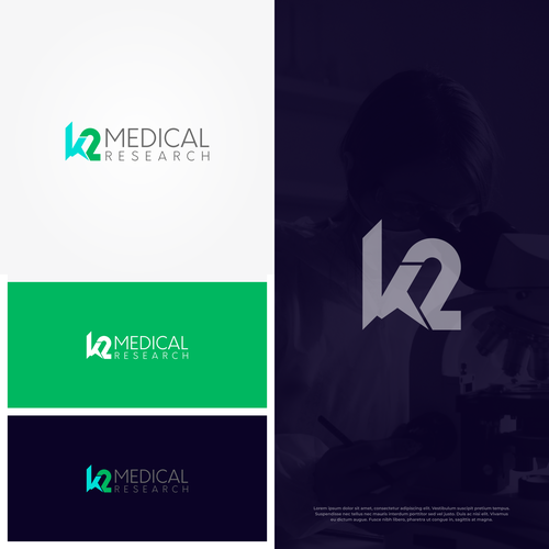 K2 Medical Research - Finding Cures for the Most Devastating Diseases in the World. Design by A B I G A I L™