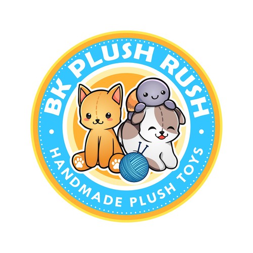 Plush stuffed animal toys needs a fun logo Diseño de yukiaruru