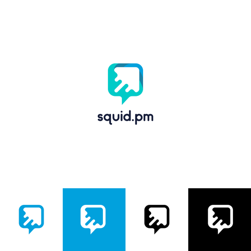 Design a squid logo for a messaging app/website/social network Design by Dadio!