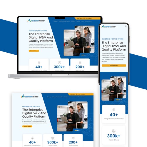 ValidationMaster Digital IV&V Website Re-Design Project Design by Technology Wisdom