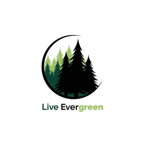 Evergreen Logo Request Design by Free.Man