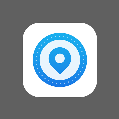 Modern iOS app - pressed penny locator app designed for coin collectors Design by MAM2